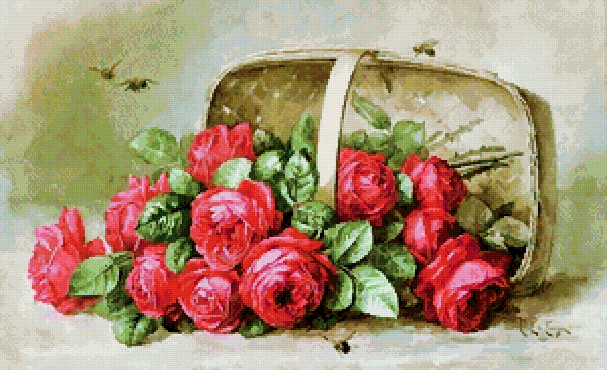 Поль де Лонгпре - поль де лонгпре, цветы - предпросмотр