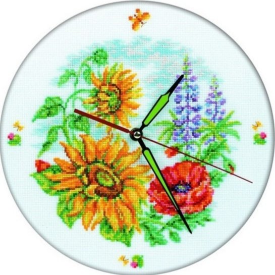 Цветочные часы - оригинал