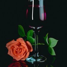 Схема вышивки «Роза»