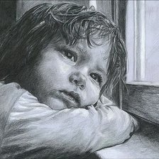 Схема вышивки «Портрет»