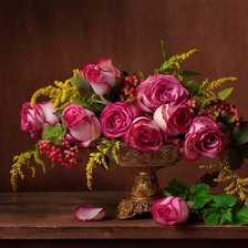 Схема вышивки «Цветы»