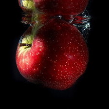 Схема вышивки «Яблоко»