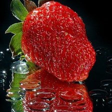 Схема вышивки «Клубника»