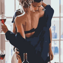 Схема вышивки «Страстное утро»