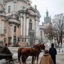 Схема вышивки «Доминиканский собор»
