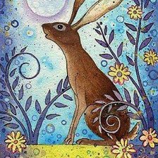 Схема вышивки «กระต่าย As»