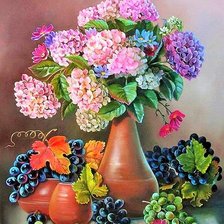 Букет гортензий