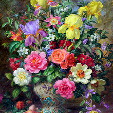 Схема вышивки «Альберт Вильямс»