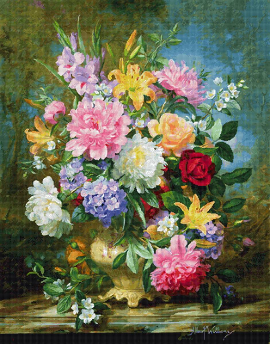 Альберт Вильямс - букет, альберт вильямс - предпросмотр