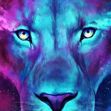 Схема вышивки «Лев»