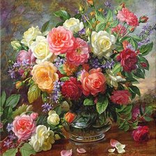 Схема вышивки «Альберт вильямс»