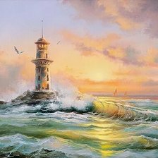 Схема вышивки «Маяк 2»