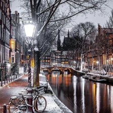 Схема вышивки «Амстердам»