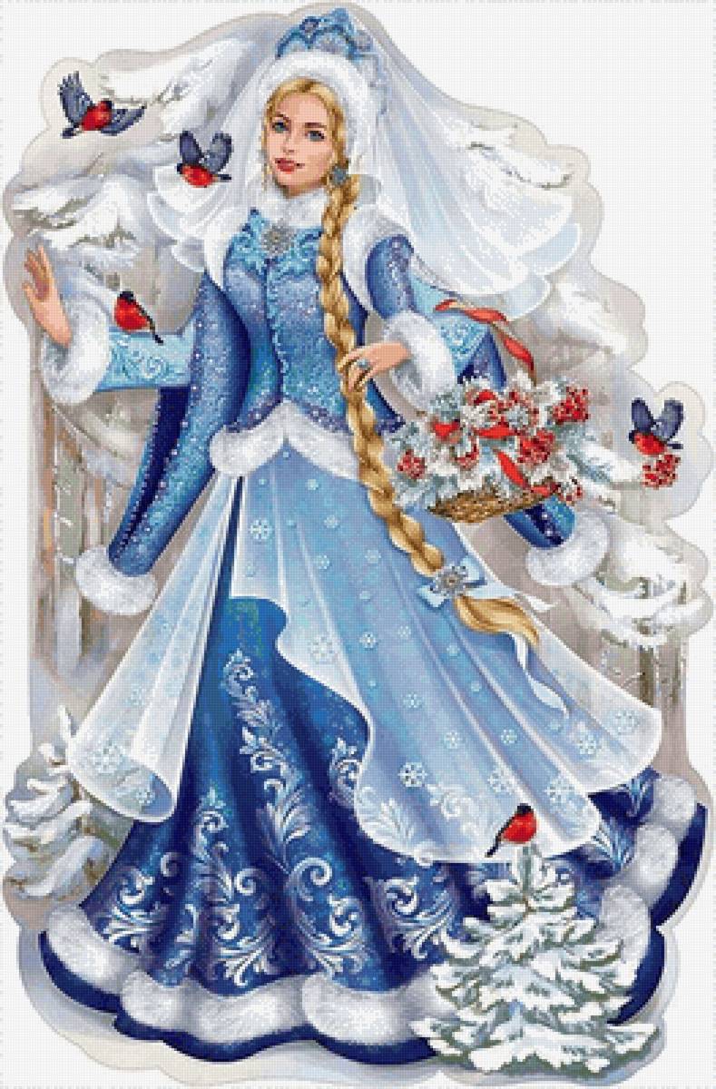 Снегурочка - снегурочка, новый год - предпросмотр