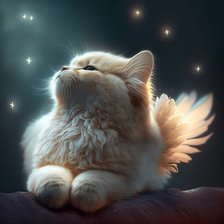 Схема вышивки «Котик ✓6™»