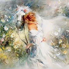 Схема вышивки «vis alb»