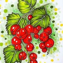 Схема вышивки «смородина»