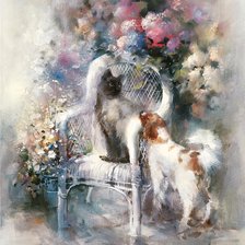 Схема вышивки «prietenie»