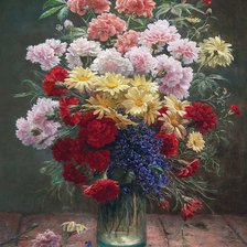 Схема вышивки «Букет»