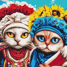 Схема вышивки «Україна»