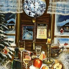 Схема вышивки «Новый год. Гурьва-Сажаева»