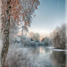 Схема вышивки «Зима»