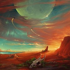 Схема вышивки «мир апокалипсиса»