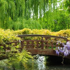 Схема вышивки «мостик через речушку»