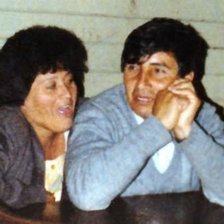 Схема вышивки «Mis padres»