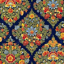 Схема вышивки «кайма»