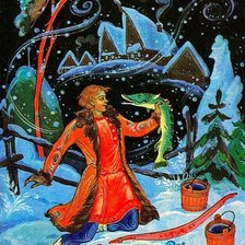 Схема вышивки «По щучьему велению»