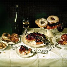 Схема вышивки «Чаепитие»