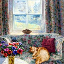 Схема вышивки «Уют»