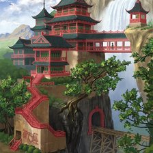 Схема вышивки «Японский стиль»