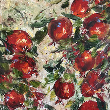 Схема вышивки «Гранаты 2»