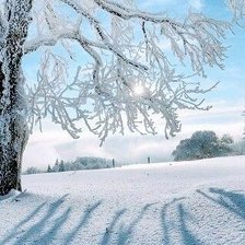 Схема вышивки «Звонкий иней»