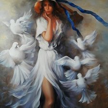 Схема вышивки «pasari»