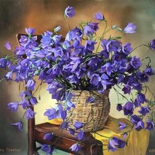 Схема вышивки «Колокольчики»