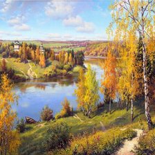 Схема вышивки «Осень»