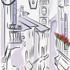 Схема вышивки «Париж»