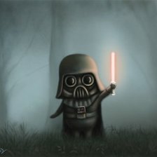 Схема вышивки «Дарт в тумане»