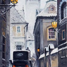 Схема вышивки «Прага»