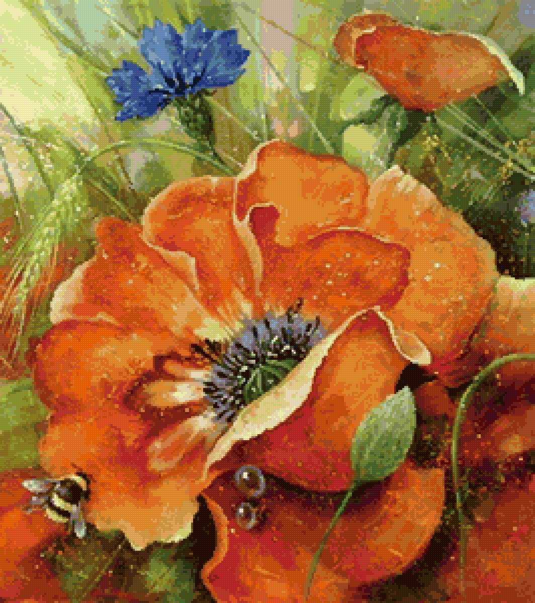 Лето - лето, цветок, так, нектар - предпросмотр