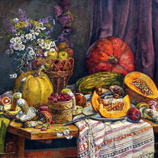 Схема вышивки «Эдуард Панов. Дары осени.»