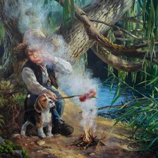 Схема вышивки «Владислав Леонович. Пикник.»