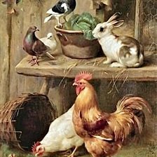 Схема вышивки «Эдгар Хант. Гармония фермы.»