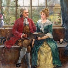 Схема вышивки «Contractul»