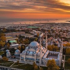 Схема вышивки «Мечеть»