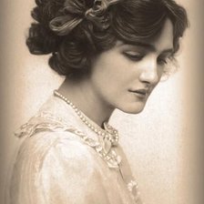 Схема вышивки «Señorita de la época»