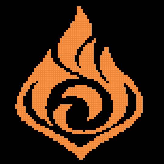 Пиро - стихии, огонь, геншин - предпросмотр